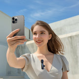 Wireless Collar Clip, Three-in-one Mobile Phone Computer Microphone