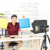 TC7 Folding Portable Mobile Phone, Large Screen Teleprompter