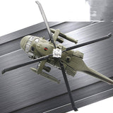 Black Hawk Helicopter, Gunship Alloy Military Diecast Model Toy