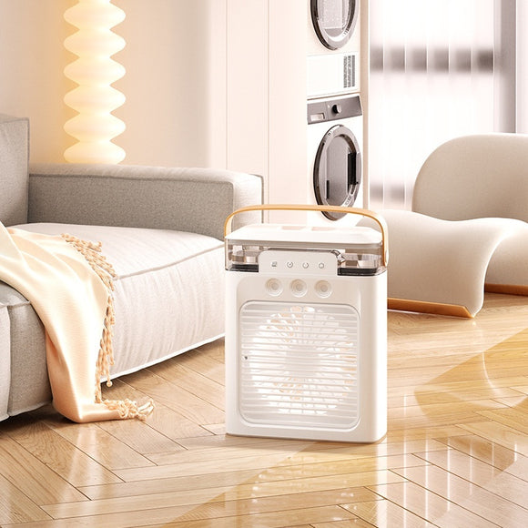 Multifunctional Humidifier Atomization, Air Cooler, Desktop Fan