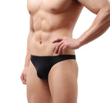Ice Silk Thin Breathable Translucent Men's Thong (Pack of 2)