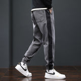 Fleece Lined Padded Warm Keeping Track Sweatpants, Loose Casual Pants