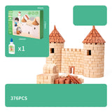 Mini Brick House Building DIY Toy