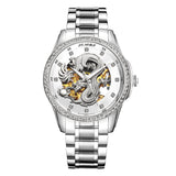 Golden Dragon Embossed Men's Watch