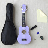 21-inch Wooden Ukulele and Accessories for Beginners – Learning & Practice Model
