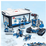 Power Machinery Building Block Toy Set for Kids – Construction Engineering Educational Model