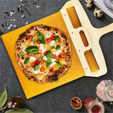 Sliding Pizza Shovel, Non Stick Pizza Smooth Cutting Board, Storage Transfer Board, Kitchen Baking Tool