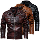 Motobike Wear, Modern Hardman Unisex Plush Leather Jacket