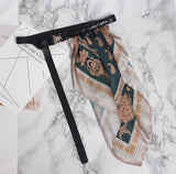 Vintage Fashion Punch-free Scarf Belt
