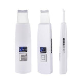Ultrasonic Skin Scrubber Face Cleanser, Blackhead Acne Removal Facial Spa Vibration Massager, Ultrasound Peeling Clean Machine