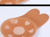 Breathable Bunny Ears Breast Lift Sticker, Invisible Bunny Body Stickers