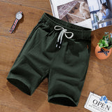 Leisure Loose, Korean Cotton and Linen, Plus Size Men's Shorts