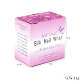 Self-stick Art, Silk Sticker Nail Wrap
