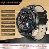 Waterproof, Multi-functional Ultra-thin-16, Large Screen, Heart Rate, Blood Pressure Monitoring, Bluetooth Calling, Smartwatch