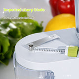 Household Chopper, Shredded Potato Slicer, Hand Rotating Grater, Useful Kitchen Gadgets