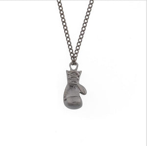 Electroplating Polished, Boxing Gloves, Necklace Jewelry