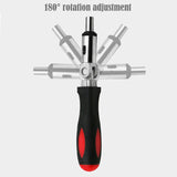 Multifunctional Ratchet Screwdriver, Non-precision Maintenance, Magnetic Device