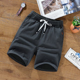 Leisure Loose, Korean Cotton and Linen, Plus Size Men's Shorts