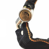 Heavy-duty Anti-theft Cycling Security Lock with Reinforced Steel Chain & Keys