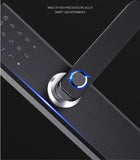 Advanced Fingerprint Smart Lock for Wooden Doors – Key, Card, Password & App Access