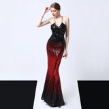 Sequined Evening Dress