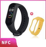 Global Version Xiaomi MI 3 Fitness Tracker, 0.78 OLED Touch Screen 50M Waterproof Band Smart Bracelet