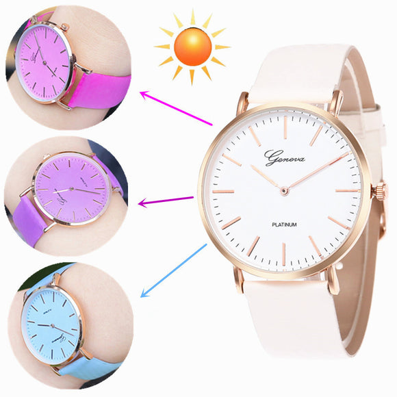 Women's Temperature-sensitive Color-changing Watch