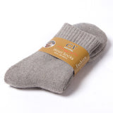 Men’s Winter Thick Terry Thermal Socks – Warm Rabbit Wool Blend for Cold Weather