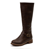 Women's Long Zipper Boots