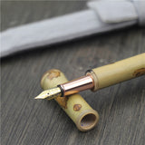 Natural Butterfly Bamboo Premium Pen