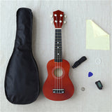 21-inch Wooden Ukulele and Accessories for Beginners – Learning & Practice Model