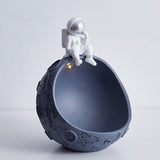 Nordic Astronaut Candy Dish Decorative Bowl – Luxury Artistic Home Decor Accent