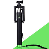 Three Generations of Line-controlled Self-timer Rods, Telescopic Convenient Aluminum Alloy Selfie Device