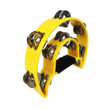 Plastic Half Moon Rattle, Double Row Bell Ring
