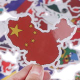 Nation-theme PVC Graffiti Sticker