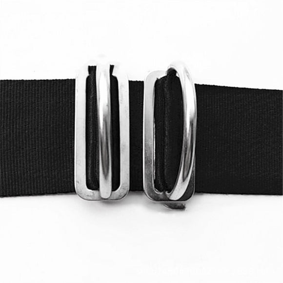 Stainless Steel D-type Rigging Buckle (Pack of 2)