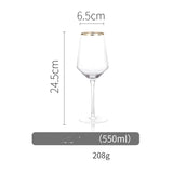 Handcrafted Luxury Crystal Goblet