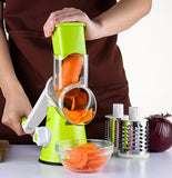 3-Blade Manual Vegetable Spiralizer and Slicer for Kitchen