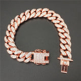 Men's Cuban Chain, Titanium Steel Bracelet