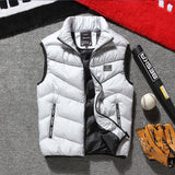Men's Outdoor Wear Vest, Down Cotton Plus Size Jacket