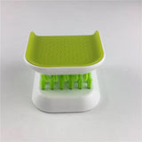 U-shaped Knife and Cutlery Cleaner Brush, Home Kitchen Cleaning Bristle Scrub