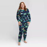 European Christmas Dinosaur Family Matching Nightwear Set – Adults, Kids & Pet
