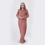 Traditional Eurasia Muslim Hijab Dress