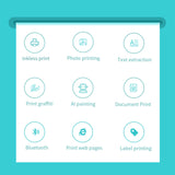 Convenient Mini Pocket Students' Text Thermal Printer