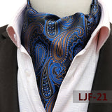 British Style Men’s Jacquard Polyester Scarf