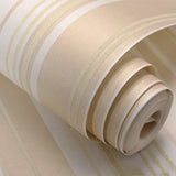 Black and White Vertical Stripe Non-woven Background Wall