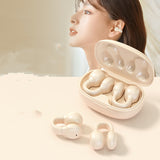Wireless Clip, Ear Bone Conduction, Bluetooth Headset