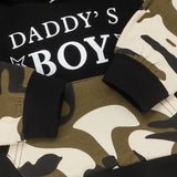 Boys' Winter Hoodie Set – Camo Print Sweatshirt & Jogger Pants Outfit