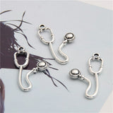 Alloy Medical Stethoscope, Handmade Bracelet Necklace Jewelry Accessories