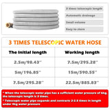 Telescopic Hose Nozzle Set, Water Gun